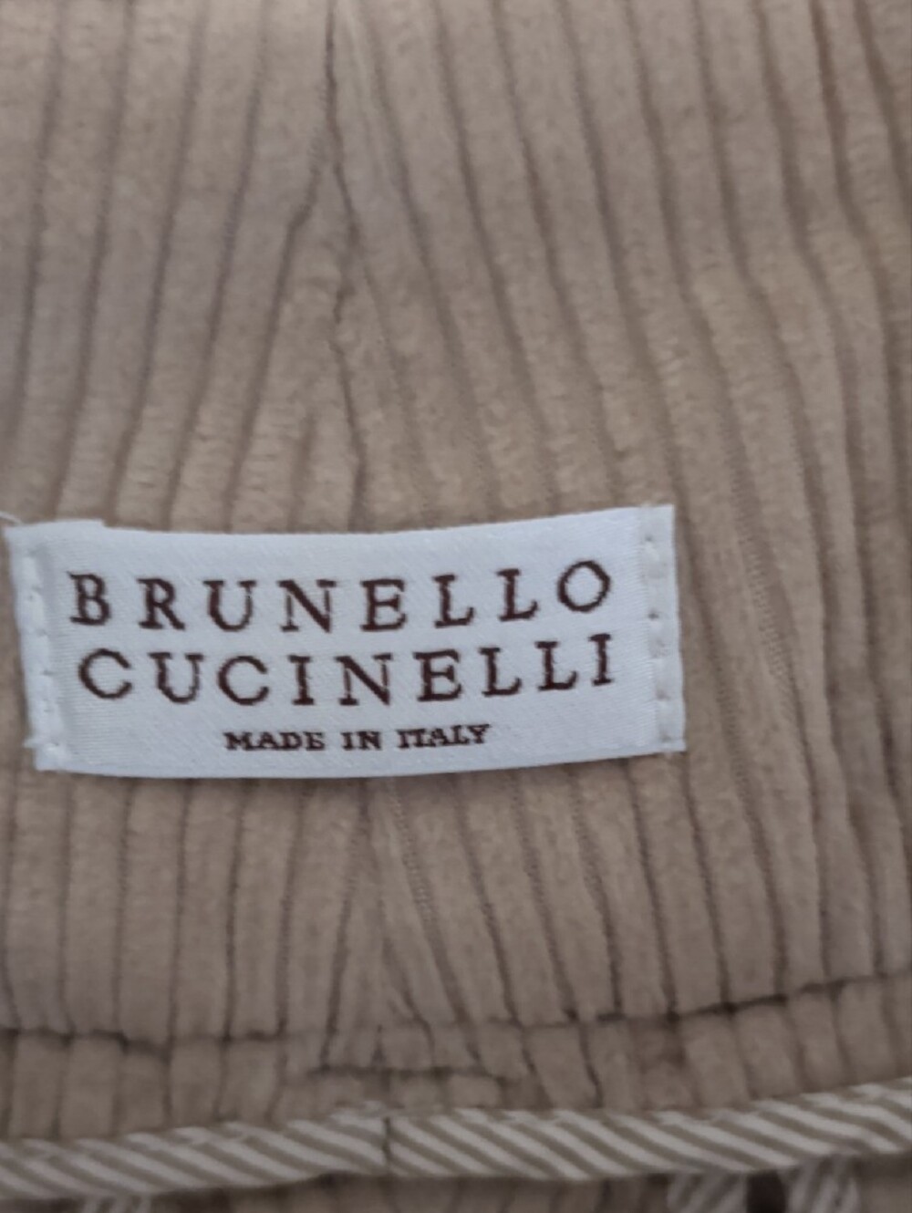 Brunello Cucinelli Cotton Cashmere Pants - Picture 7 of 9